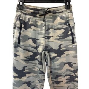 GapFit Kids Recycled Fit Tech Cozy Pants Camouflage Fleece Lined Jogger 14-16